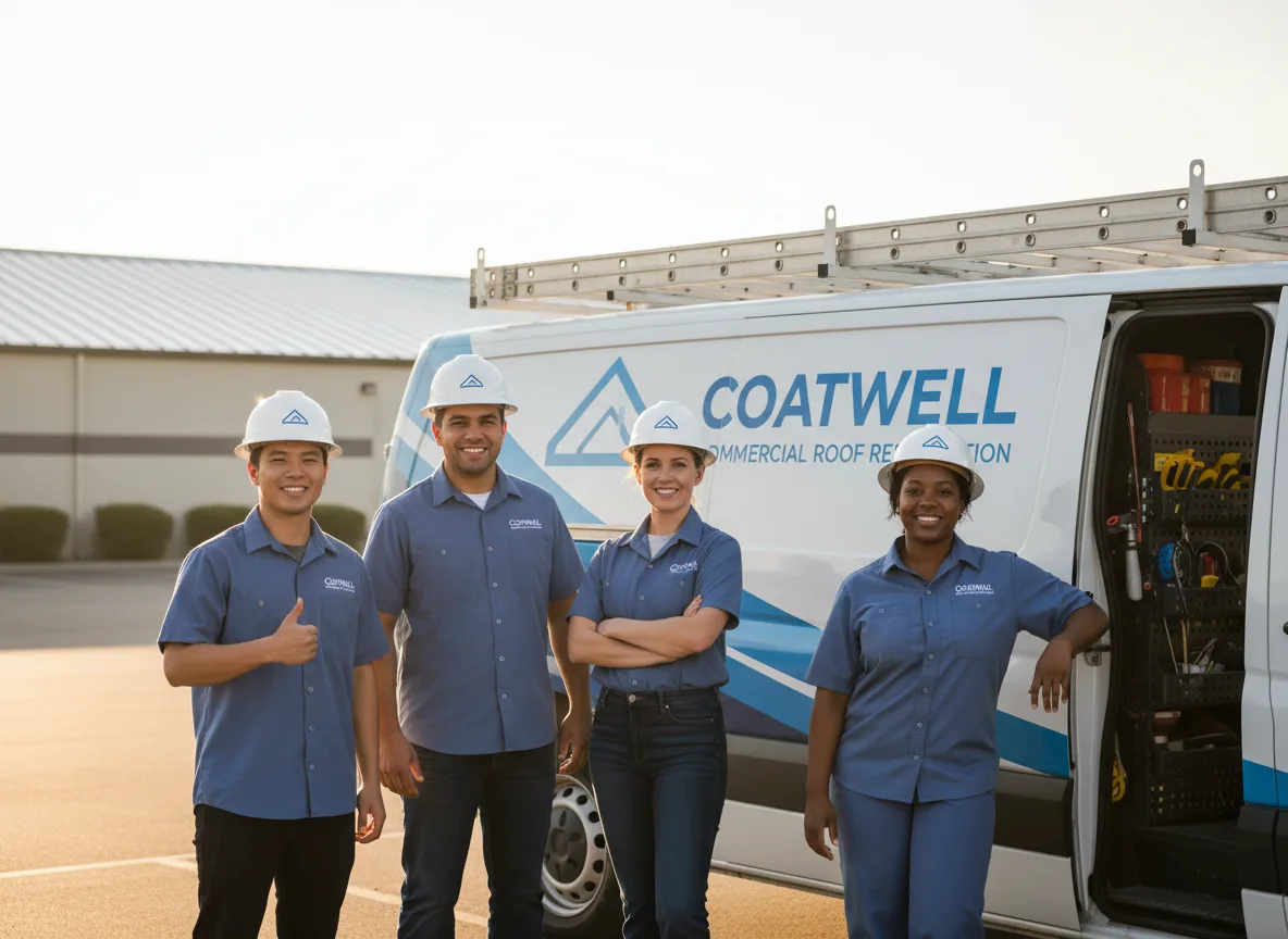Commercial roof coating company in Fenwick, WV